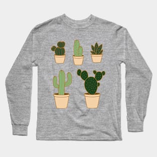 Cactus Art Long Sleeve T-Shirt